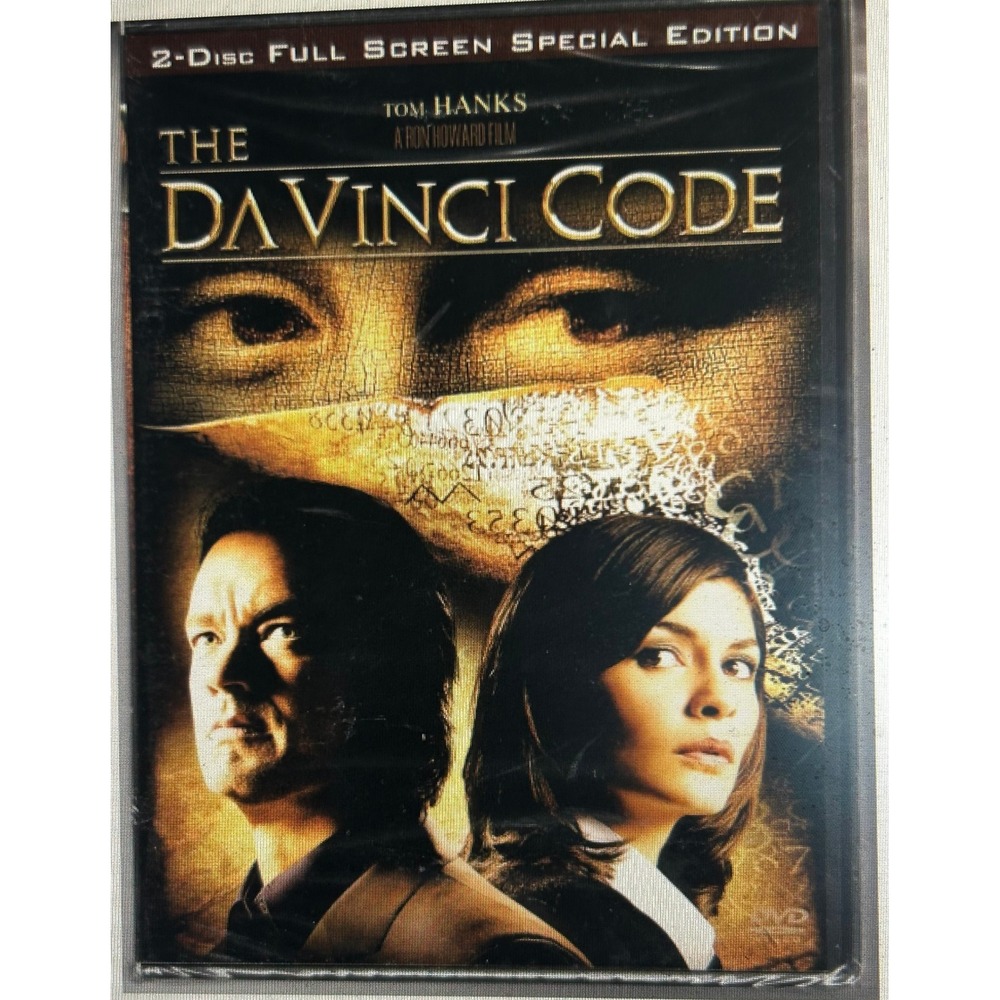 The Da Vinci Code 2 Disc DVD Set Tom Hanks Mystery Thriller Tested Works